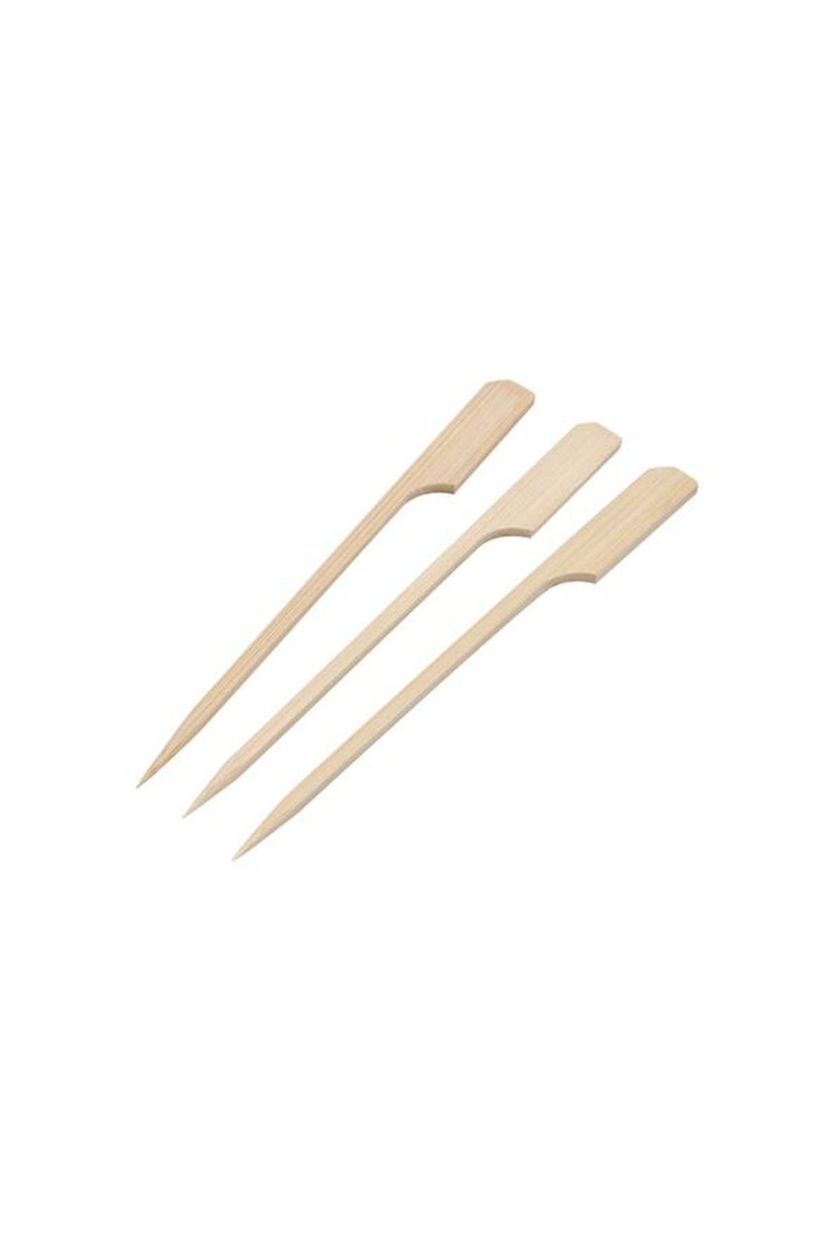 Tek Kullanımlık - 200 Adet Bambu Golf Kürdan 12cm