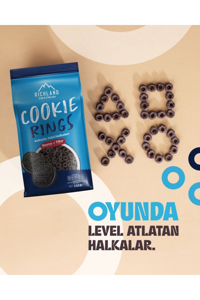 Cookie Rings Tahıl Halkaları 150 g (2’li Set)