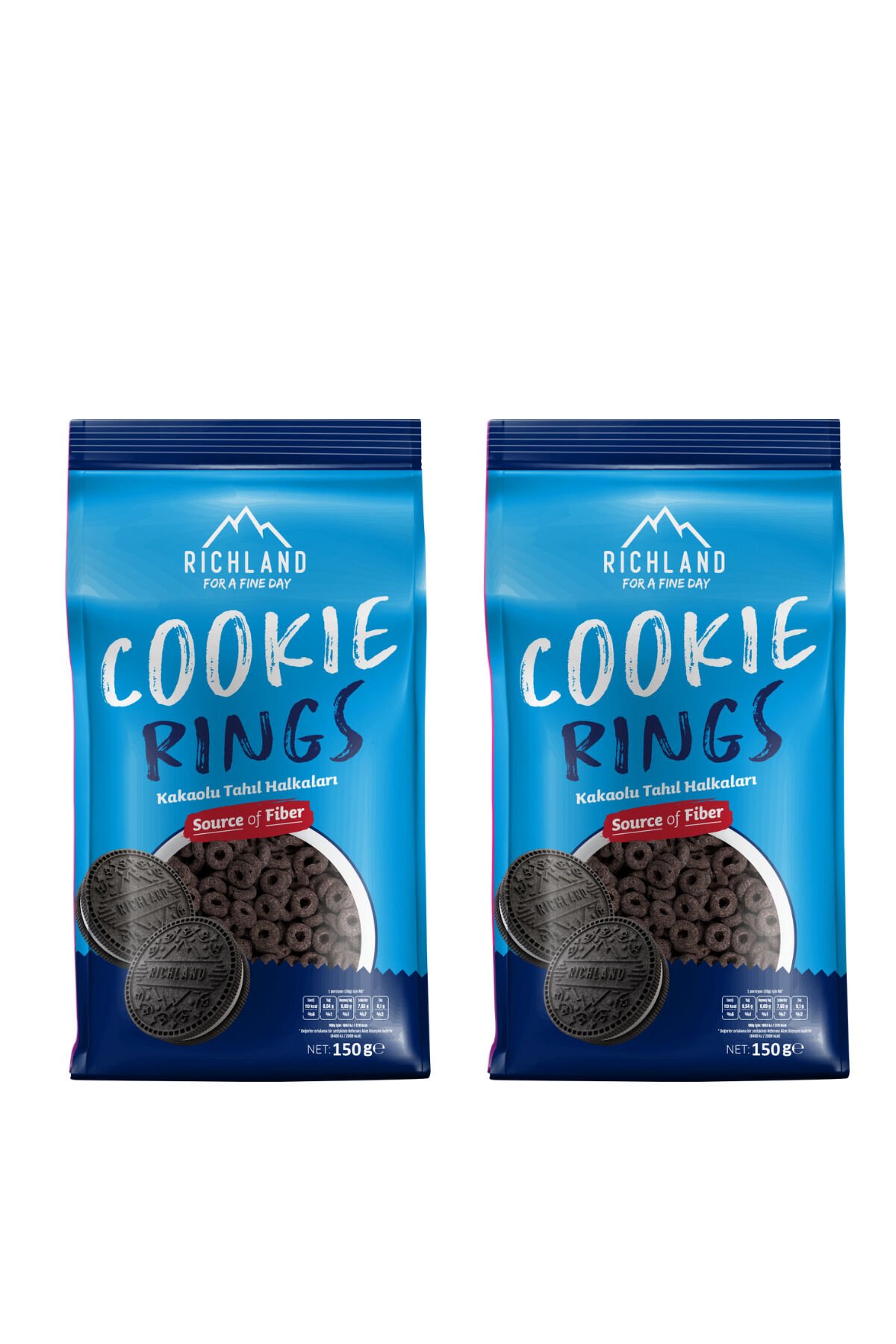 Cookie Rings Tahıl Halkaları 150 g (2’li Set)