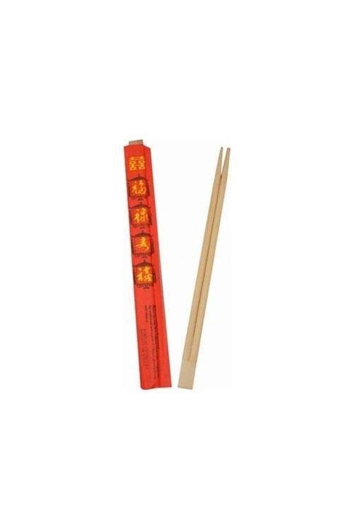 Bambu Yemek Çubuğu Chopstick 100 Çift Paket
