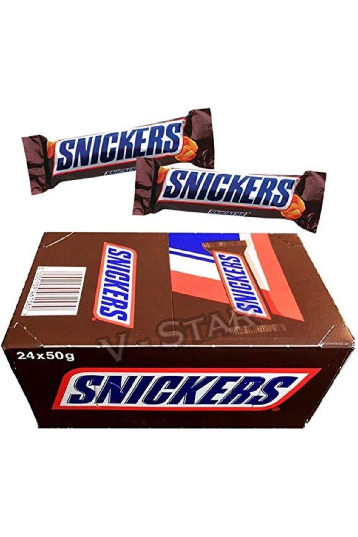 Yer Fıstıklı 50 Gr 24 Adet Bar Çikolata
