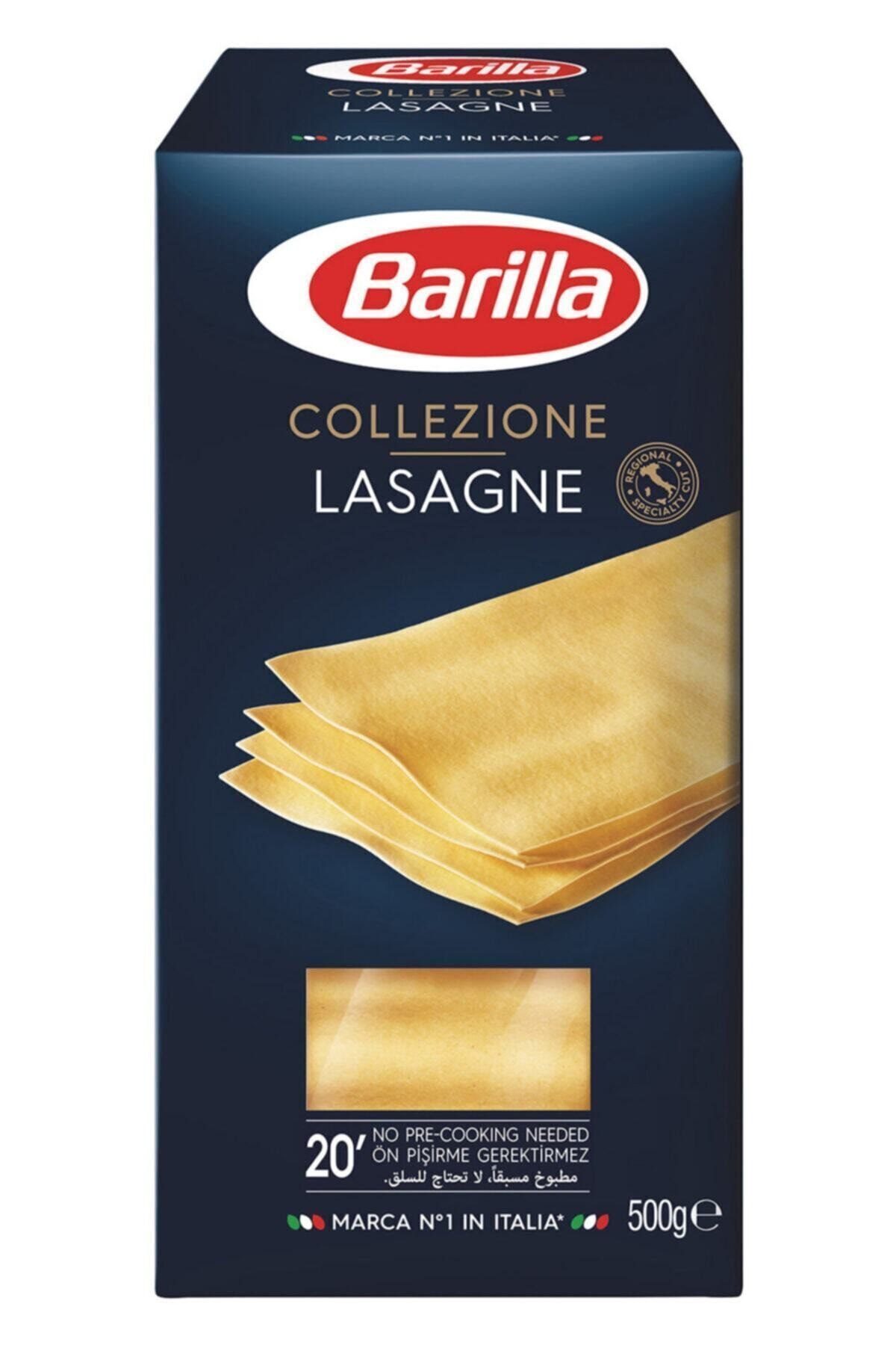 Lazanya / Lasagne Sade Makarna 500 Gr. (özel Koleksiyon)