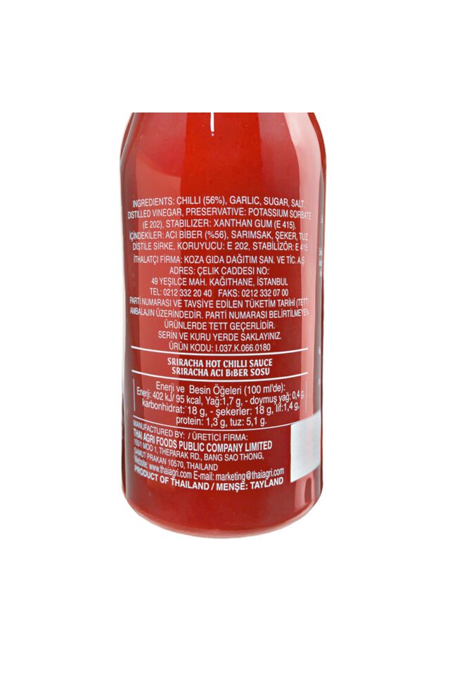 Sriracha Acı Biber Sosu 815 gr