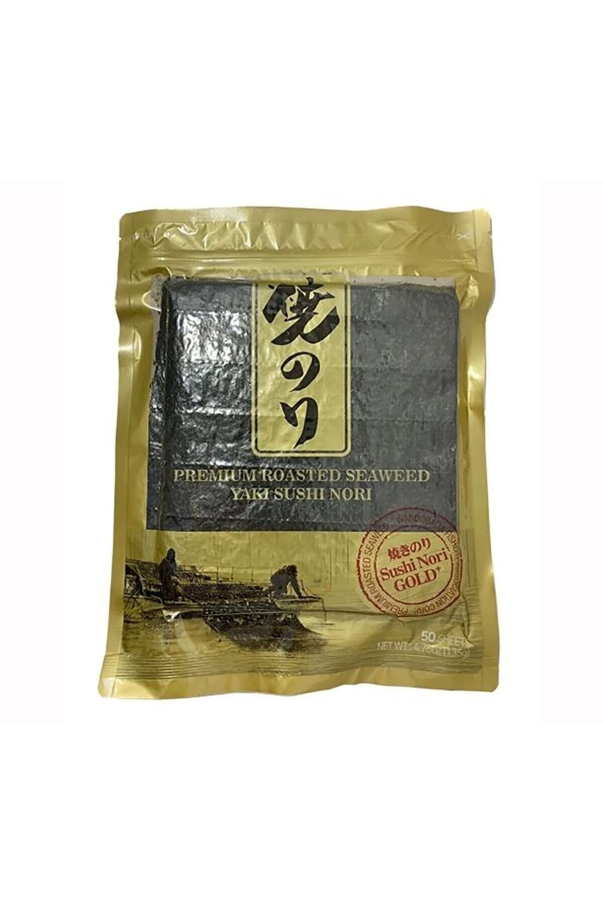 Wandobada SeaFood Sushi Yaprak Yosun Yaki Nori 50 Yaprak Gold