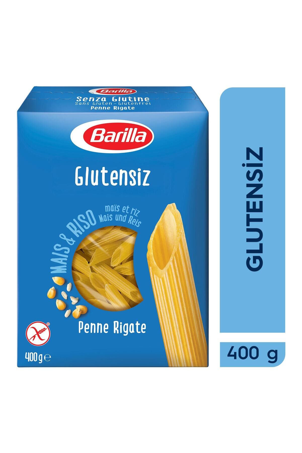 Glutensiz Penne Rigate/ Kalem Makarna 400 Gr